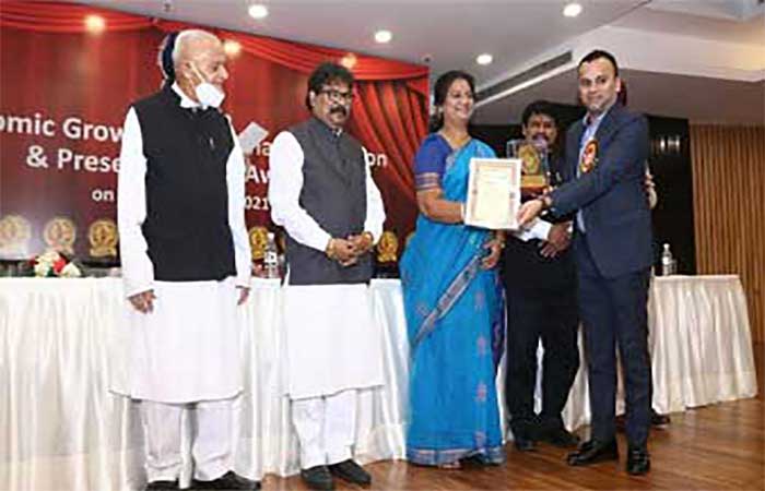 Fuel Delivery Founder & CEO, Mr. Rakshit Mathur awarded with Bharat Jyoti Awards 2021